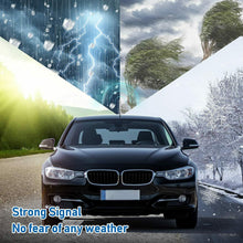 Cargar imagen en el visor de la galería, Antena coche auto automovil UNIVERSAL AM FM PLATA MOTO XXL SILVER