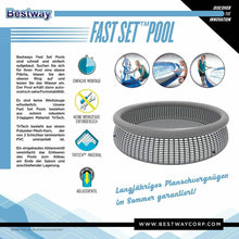 Cargar imagen en el visor de la galería, MY First Fast Set Pool - Piscinas para niños infantil transportable inflable