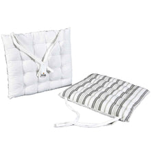 Cargar imagen en el visor de la galería, Cojín Acolchado para Silla en Algodón y Poliéster 37 x 37 cm - Decoración Hogar - Ideal para Sillas