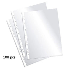 Cargar imagen en el visor de la galería, Carpetas fundas de plastico para hojas a4 50-100 unds 40 mircras transparentes
