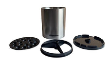 Cargar imagen en el visor de la galería, Bote utensilios giratorio inox 16x16X20CM Quttin