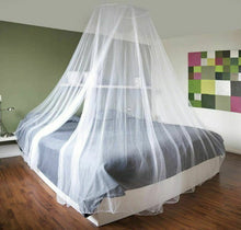 Cargar imagen en el visor de la galería, Mosquitera blanca para Cama individual / matrimonio, Anti-insectos para techo