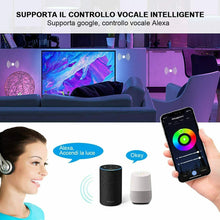 Cargar imagen en el visor de la galería, Tira de luces LED inteligente WiFi, 5 m,decoración para interiores y exteriores