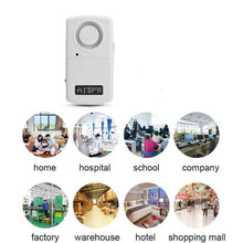 Cargar imagen en el visor de la galería, Alarma Vibración Con Bateria 9v Incluida Seguridad Para Hogar Antirrobo Sensor