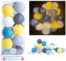 Cargar imagen en el visor de la galería, Guirnalda tira de luces de decoración, Navidad, iluminación, bolas de luces