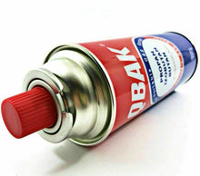 Cargar imagen en el visor de la galería, Cartucho de Gas ISO-250 Butano 227g 400ml, Bombona de gas, Recambio Lata de Gas para Hornillo portátil de camping o Soplete Quemador 4 unds