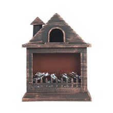 Cargar imagen en el visor de la galería, Chimenea Led Artificial Con Registro Realista y Efecto De Simulación 15x12x28 Cm