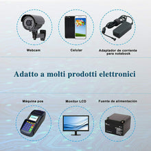 Cargar imagen en el visor de la galería, Cargador de Adaptador de alimentación Universal para computadora portátil 90 W