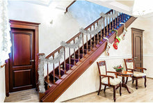 Cargar imagen en el visor de la galería, Guirnalda de Navidad simple Decoración Árbol Artificial Chimeneas Escaleras 2 M