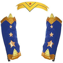 Cargar imagen en el visor de la galería, Disfraz Superhéroe Heroína Wonder Girl Niña Infantil Para Carnaval Fiesta Teatro