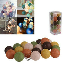 Cargar imagen en el visor de la galería, Guirnalda tira de luces de decoración, Navidad, iluminación, bolas de luces