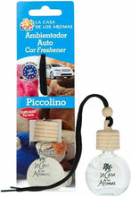 Cargar imagen en el visor de la galería, Ambientador Coche difusor Colgador Botella 10 ml de líquido, tapón de Madera