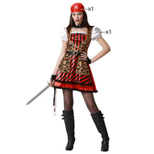 Cargar imagen en el visor de la galería, Disfraz Pirata Mujer Adulto Para Carnaval Fiesta Teatro