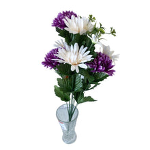 Cargar imagen en el visor de la galería, Ramo de Flores secas Artificiales Cementerio Mesa Decoración Boda hogar regalo