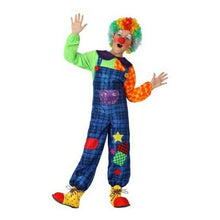 Cargar imagen en el visor de la galería, Disfraz Payaso Payasa Unisex Niños Infantil para Carnaval Fiestas Teatro Cumpleaños