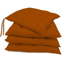 Cargar imagen en el visor de la galería, Cojin Acolchados Algoton y Poliester Para Sillas de 40 x 40 cm Para Silla de Jardín, Comedor, Cocina