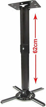 Cargar imagen en el visor de la galería, Soporte de TV a la Techo y Pared Proyector Giratorio 360° Extensible hasta 55cm