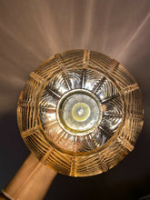 Cargar imagen en el visor de la galería, Farol led cristal vidrio lámpara con bombilla a pilas 2xAAA no incluidas decorar