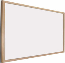 Cargar imagen en el visor de la galería, Pizarra blanca Y negra esmaltada con marco de madera varia medida