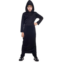 Cargar imagen en el visor de la galería, Túnica de Disfraz con Capucha Unisex Infantil Accesorios de Halloween Carnaval