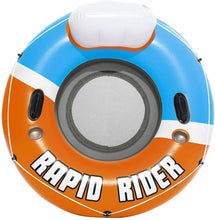 Cargar imagen en el visor de la galería, Flotador Hinchable con Respaldo Rapid Rider 135 cm