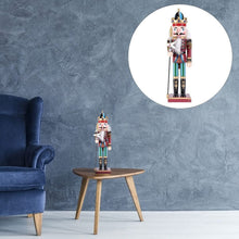 Cargar imagen en el visor de la galería, Cascanueces De Navidad De Madera Color 30cm Figura Decorativa