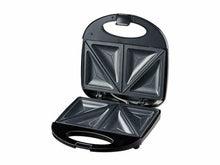 Cargar imagen en el visor de la galería, SANDWICHERA ELECTRICA CON CORTE 2 CAVIDADES 750W PILOTO LED CALIDAD antiadherent