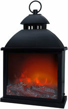 Cargar imagen en el visor de la galería, Chimenea artificial con luz led para decoración hogar casa interior navidad