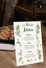 Cargar imagen en el visor de la galería, Porta cartel Portafoto Marco de foto metacrilato Especial para informaciones restaurantes tarifas evento