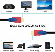 Cargar imagen en el visor de la galería, Cable HDMI 4K-Extrastar Cable HDMI 1.4 de Alta Velocidad Trenzado de Nailon 4K a