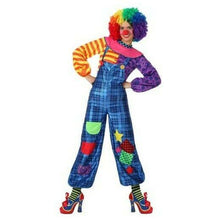 Cargar imagen en el visor de la galería, Disfraz Payasa Mujer Adulto para Carnaval Fiesta Teatro