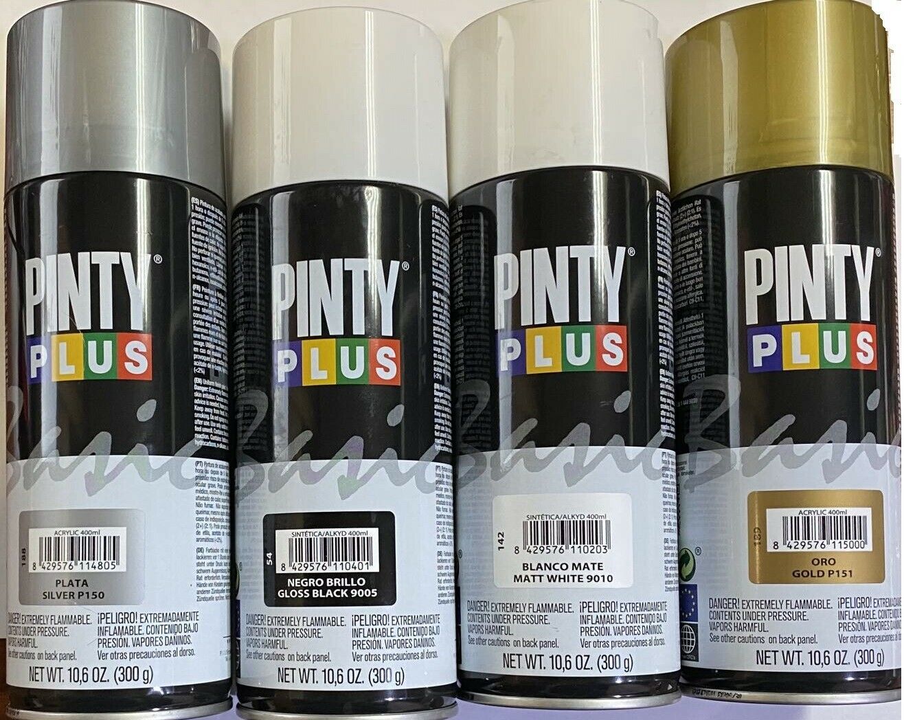 Pintura en Spray Oro Gold P151, 400 ml - PintyPlus