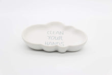 Cargar imagen en el visor de la galería, Set de baño de cerámica con dispensador de jabón, vaso, jabonera y portacepillos