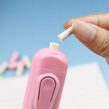 Cargar imagen en el visor de la galería, Goma borrar eléctrica lápiz para niños automático escribir dibujar pilas AAA