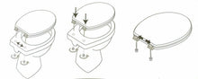 Cargar imagen en el visor de la galería, Tapa de Vader, aseo WC termoduro, bisagras plástico ajustables, talla universal