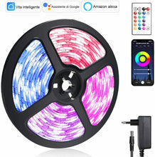 Cargar imagen en el visor de la galería, Tira de luces LED inteligente WiFi, 5 m,decoración para interiores y exteriores