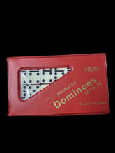 Cargar imagen en el visor de la galería, Set de 28 fichas de dominó dominos dmoninoes doble seis juego de meso familiar