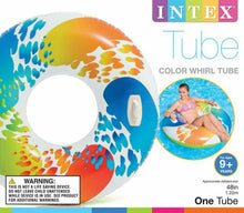 Cargar imagen en el visor de la galería, Rueda hinchable Intex de 122 cm, Rueda hinchable Whirl Tube 122 cm