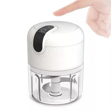 Cargar imagen en el visor de la galería, Mini Picadora Trituradora recargable USB, 250ml Inalambrico y Portál cortador
