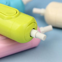 Cargar imagen en el visor de la galería, Goma borrar eléctrica lápiz para niños automático escribir dibujar pilas AAA