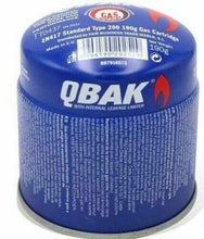 Cargar imagen en el visor de la galería, Hornillo gas camping + gas butano con mezcla de propano portátil 190 g exterior