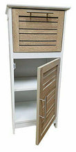 Cargar imagen en el visor de la galería, Tendance Mueble de Baño Armario con Puerta, Gabinete de Puerta de MDF de Stockholm con 1 cajón