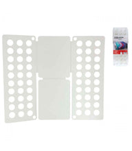 Cargar imagen en el visor de la galería, Doblador de ropa de plástico tabla plegable para doblar prendas placa tablero