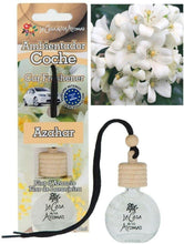 Cargar imagen en el visor de la galería, Ambientador Coche difusor Colgador Botella 10 ml de líquido, tapón de Madera