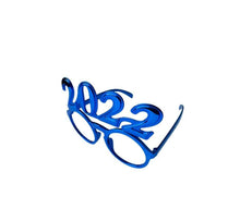 Cargar imagen en el visor de la galería, 6 Gafas de año nuevo 2022 colores se escogen al azar Divertidas Disfraces Acceso