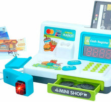 Cargar imagen en el visor de la galería, Caja registradora interactiva con luz y sonido My Market