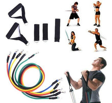 Cargar imagen en el visor de la galería, Banda Elástica de Resistencia Juego de 5 Cintas Elásticas Set Cintas fitness