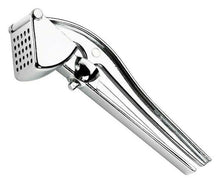 Cargar imagen en el visor de la galería, Prensa de ajos prensador picadora y batidora de hierro diseño profesional 16 cm