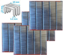 Cargar imagen en el visor de la galería, GRAPADORA DE ACERO 4 a 14MM PARA MADERA CUERO LAMINADOS LONAS CARPINTERIA GRAPAS