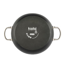 Cargar imagen en el visor de la galería, Cacerola baja Con Tapa Cristal Inducción Cazuela Cocina Piedra Black Todo Tipo Fuego